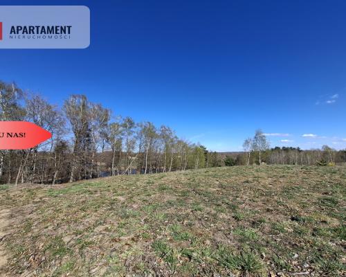 Działka nad jeziorem Jeleń