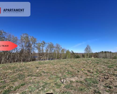 Działka nad jeziorem Jeleń