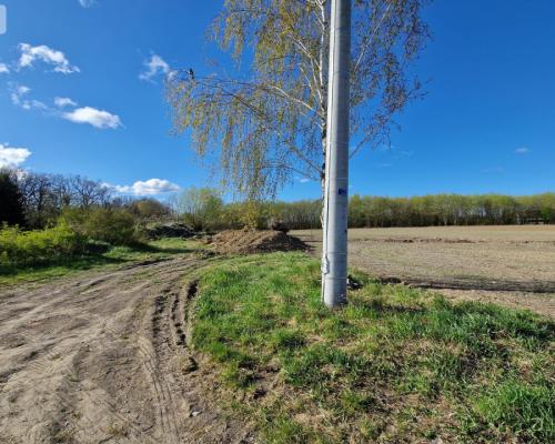 Działka w Zajezierzu 300 m od jeziora.