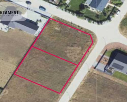 Działka budowlana na sprzedaż 1074 m² w Sulnowie