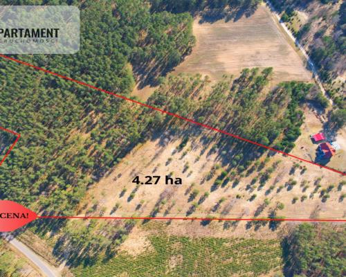 Działka z potencjałem inwestycyjnym na Kaszubach