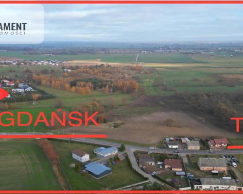 Działka Siedliskowa- Szpęgawa koło Tczewa