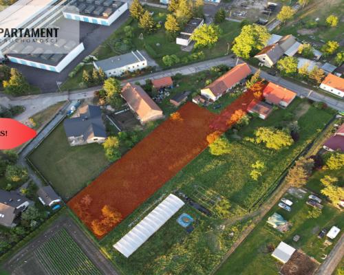 Duża działka w centrum Czernicy