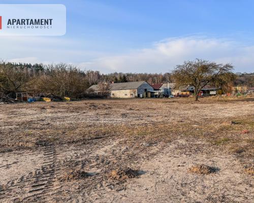 Działka w Grucznie 2166m² WZ, media w pobliżu