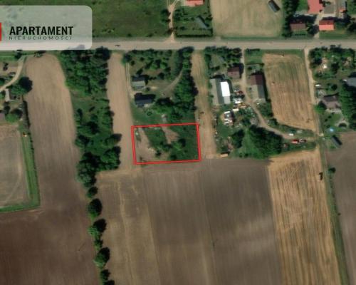 Działka w Grucznie 2166m² WZ, media w pobliżu