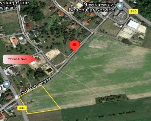 Działka budowlana/mpzp/Uskorz Mały