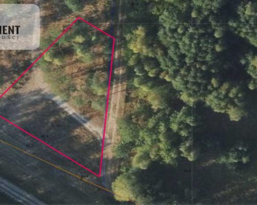 Działka budowlana otoczona lasem. Tylko u nas !!!