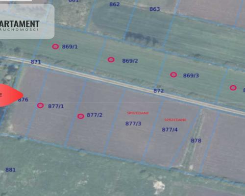 Działki budowlane z warunkami zabudowy