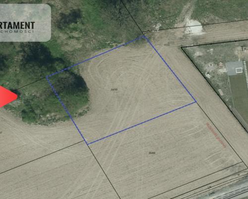 Tylko U NAS 4 Działki budowlana w Łubiance.