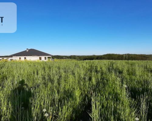 działka budowlana z projektem domu- Szałkowo