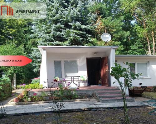 Działka  z Kw las, jezioro, domek