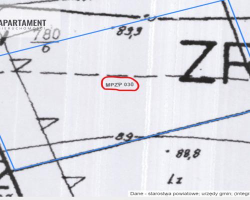 Działka 480m2 z warunkami zabudowy.