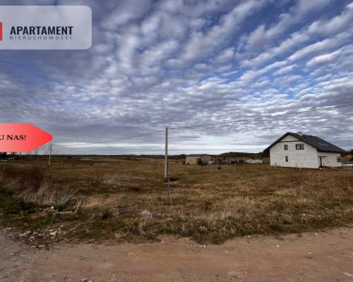 Działka z mediami | WZ w toku | 1043 mkw | Kaszuby