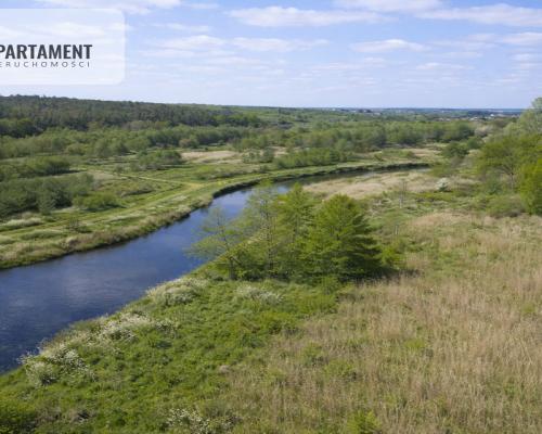 Działka z linią brzegową Drwęcy Natura 2000