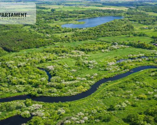 Działka z linią brzegową Drwęcy Natura 2000