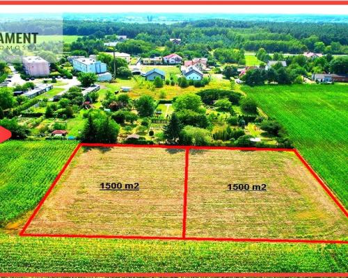 PIĘKNA DZIAŁKA Z MPZP TOPORZYSKO 1500m