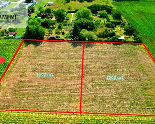 PIĘKNA DZIAŁKA Z MPZP TOPORZYSKO 1500m