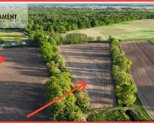 Duża Eko działka przy rzece i lesie