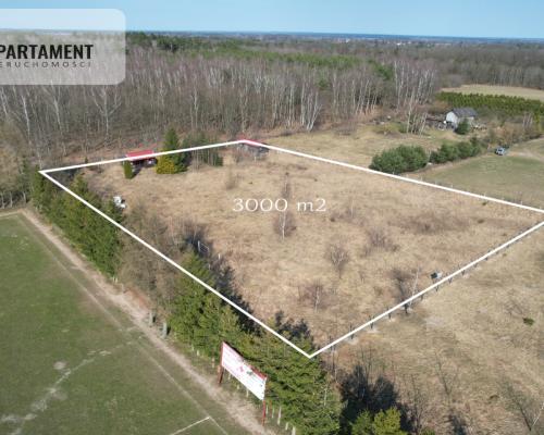 Wymarzone miejsce na dom z widokiem na las!