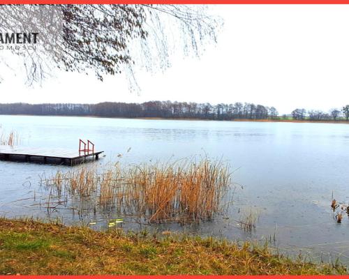 Duża działka blisko jeziora z warunkami zabudowy!