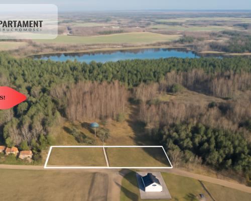 działki budowlana nad jeziorem, blisko trójmiasta