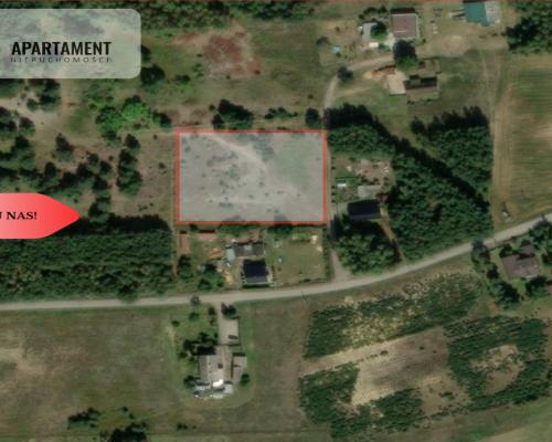 Tylko u nas! Działka 3229m² Krąplewice przy lesie