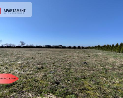 Działka z dużym potencjałem! Warunki zabudowy!