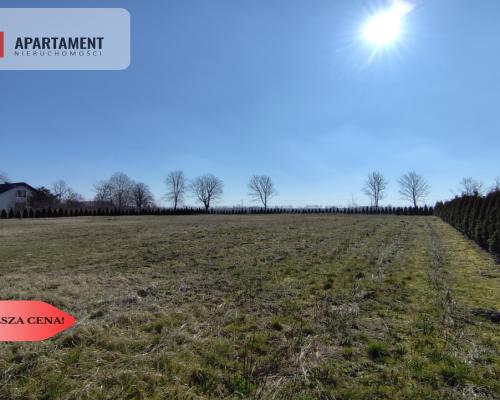 Działka z dużym potencjałem! Warunki zabudowy!