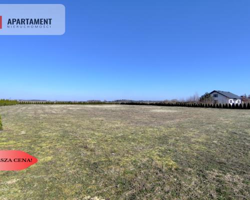 Działka z dużym potencjałem! Warunki zabudowy!