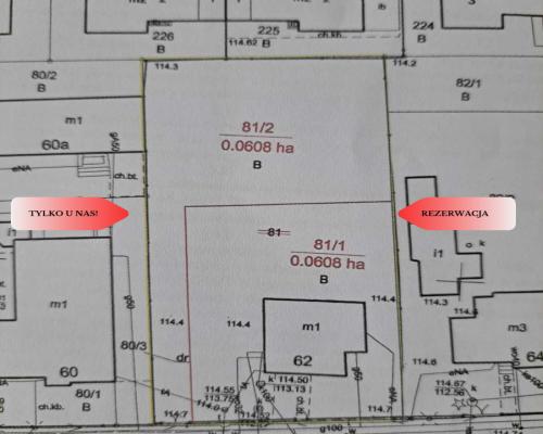 Działka budowlana/Milicka/rezerwacja