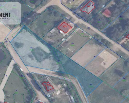 Działka 3000m2 ze stawem! Zabagno, 3km od A1