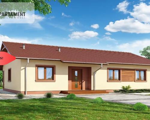 Działka budowlana z pozwoleniem na budowę.