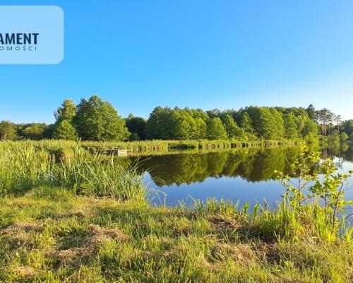 Działki wraz ze stawem