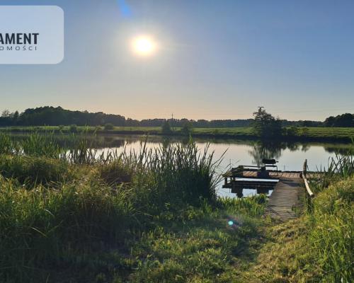 Działki wraz ze stawem