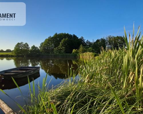 Działki wraz ze stawem