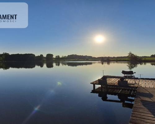 Działki wraz ze stawem