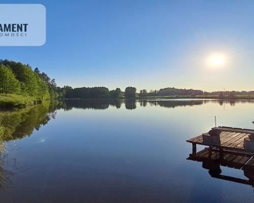 Działki wraz ze stawem