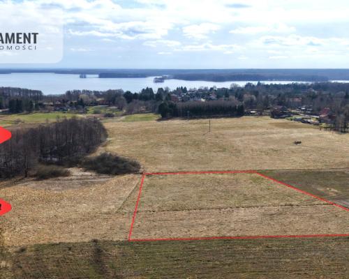 Piękna działka na Mazurach | 500m do jeziora
