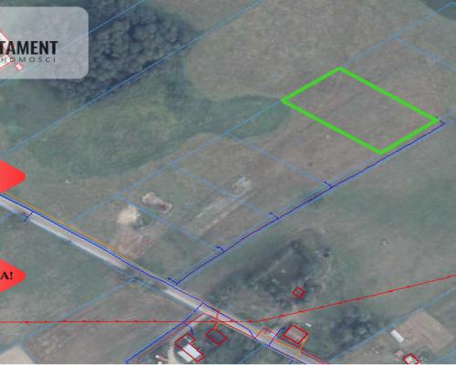 Piękna działka na Mazurach | 500m do jeziora