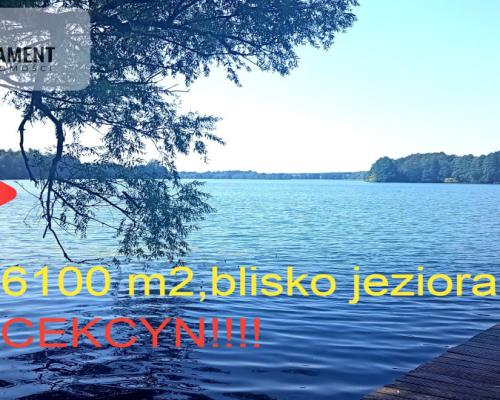 Działka Cekcyn obok lasu, jezior ,budowlana !
