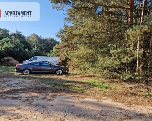 Działka budowlana z własnym lasem