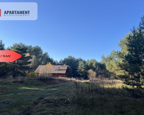 Działka pod lasem w spokojnej okolicy