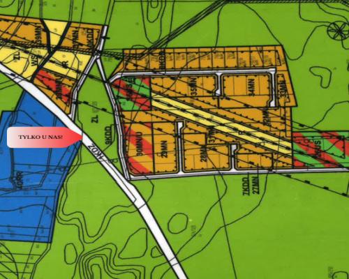 Działka pod lasem w spokojnej okolicy