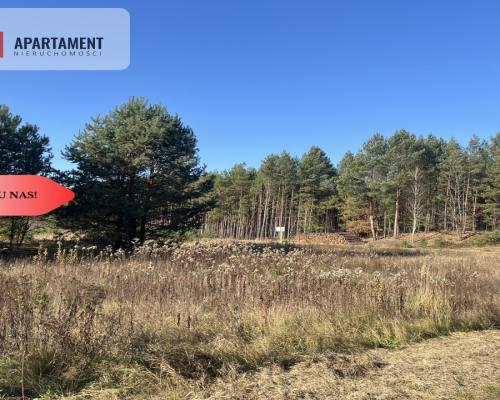Działka pod lasem w spokojnej okolicy