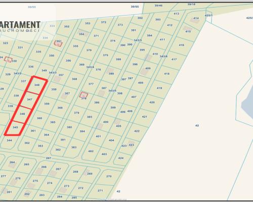 Działki przy jeziorze! WIERZCHUCINEK