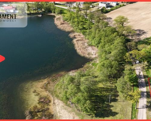Działka z widokiem na jezioro