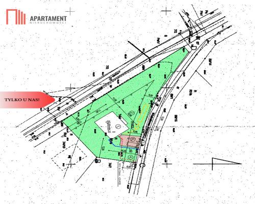 *Działka  z projektem domu ok. Szubina