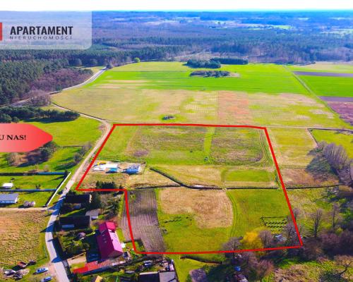 Działki budowlane w Dolinie Baryczy! Kaszowo!