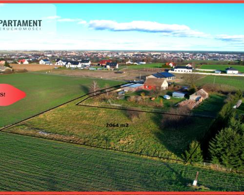 Zupełnie nowa cena!!Duża działka budowlana!!