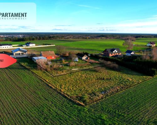 Zupełnie nowa cena!!Duża działka budowlana!!